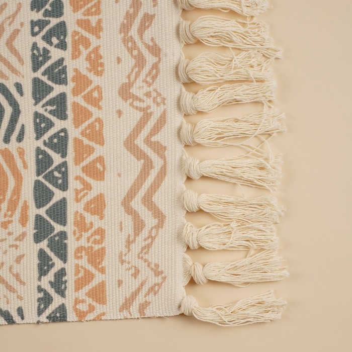 Коврик для дома SL Home Cotton, 60&times;90 см, цвет жёлтый