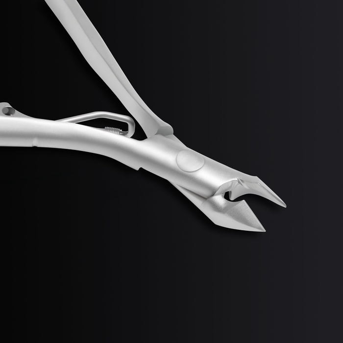Кусачки маникюрные для кутикулы «Premium satin», эргономичные, 9,3 см, длина лезвия - 7 мм, цвет серебристый Кусачки маникюрные для кутикулы «Premium satin», эргономичные, 9,3 см, длина лезвия - 7 мм, цвет серебристый