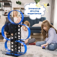 Автотрек &laquo;Гоночный трек&raquo;, магнитная трасса, 3 уровня