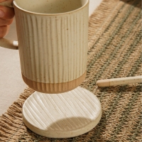 Набор подставок под горячее SL Home «Виенто», d=10 см, цвет бежевый Набор подставок под горячее SL Home «Виенто», d=10 см, цвет бежевый