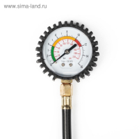Манометр механический, винтовое соединение, шланг 18 см Манометр механический, винтовое соединение, шланг 18 см