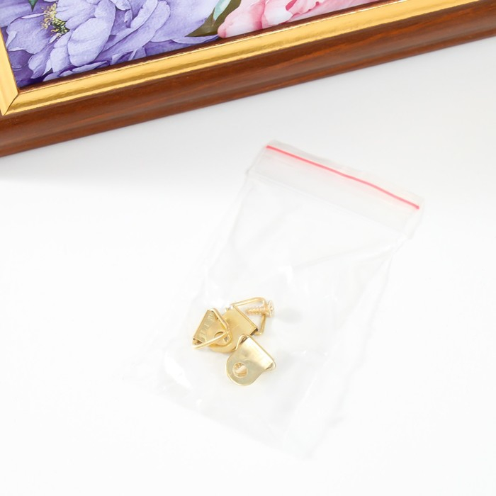 Ключница "Розовые пионы" орех 15х21 см