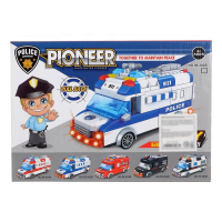 Конструктор &laquo;Скорая помощь&raquo;, свет, звук, инерция, 68 деталей