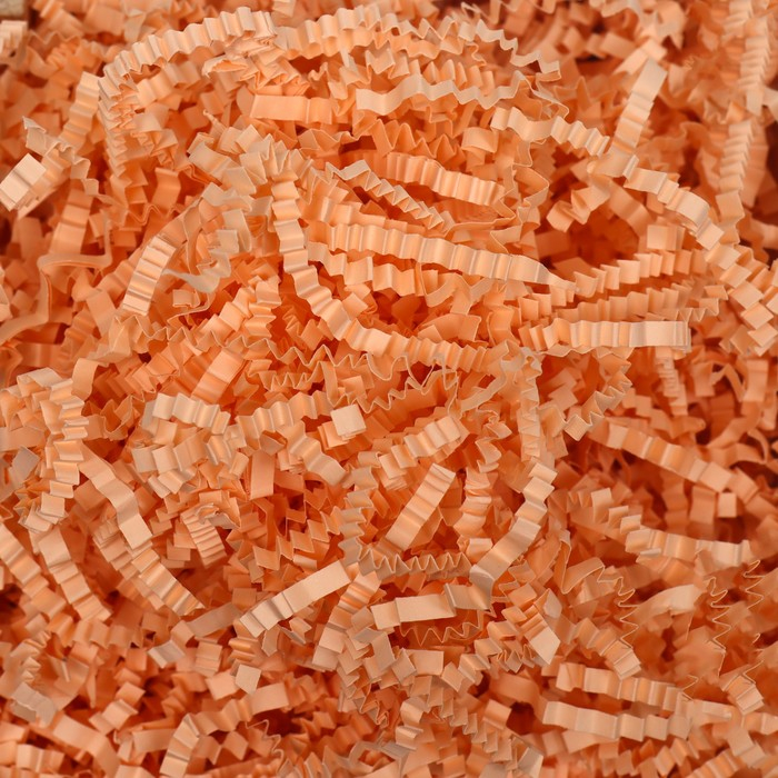 Наполнитель бумажный, персиковый, 500 г Наполнитель бумажный, персиковый, 500 г