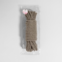 Шнур витой, d = 8 мм, 9 ± 1 м, цвет светло-серый Шнур витой, d = 8 мм, 9 ± 1 м, цвет светло-серый