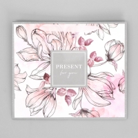 Пакет подарочный ламинированный горизонтальный, упаковка, «Present for you», ML 27 х 23 х 11,5 см Пакет подарочный ламинированный горизонтальный, упаковка, «Present for you», ML 27 х 23 х 11,5 см