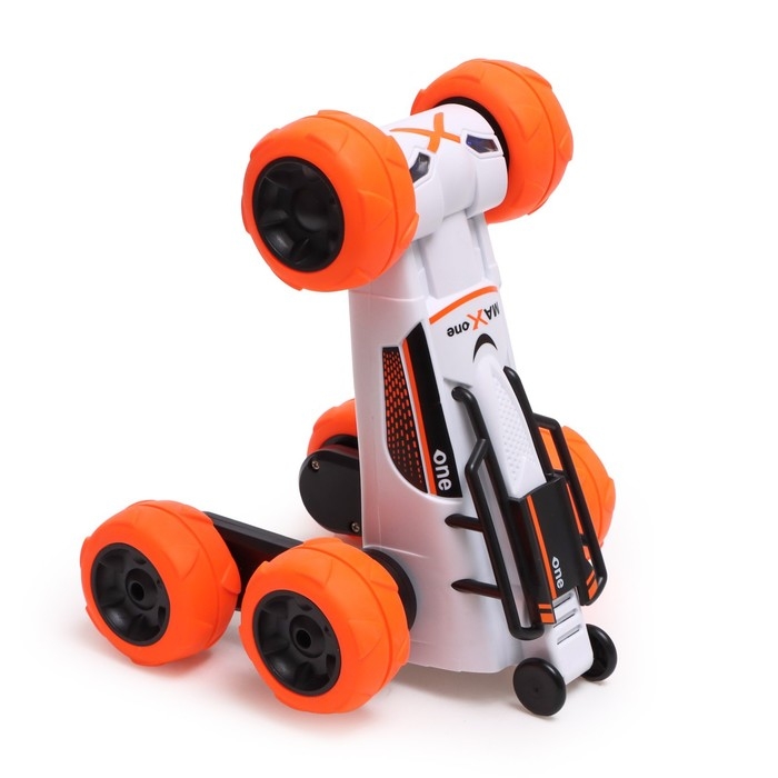 Перевёртыш радиоуправляемый &laquo;Акробат&raquo;, работает от аккумулятора, цвет белый