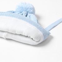 Шапка детская MINAKU, р-р 42-44, цвет голубой Шапка детская MINAKU, р-р 42-44, цвет голубой