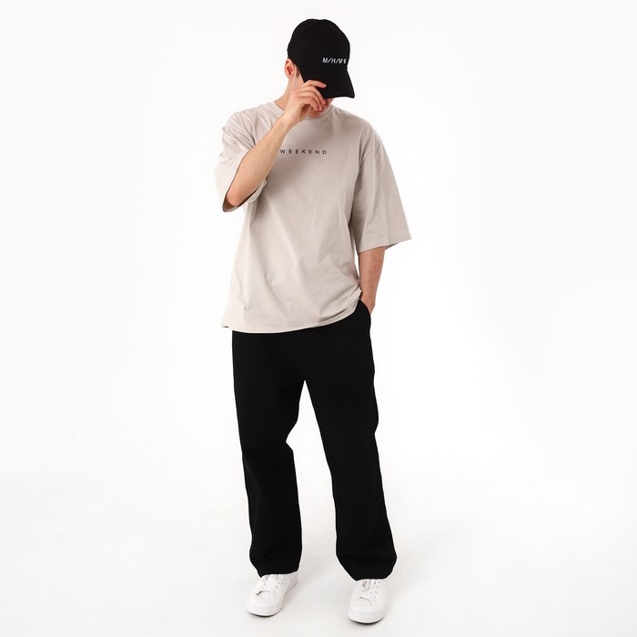 Кепка мужская «МИНИМУМ», цвет чёрный, р-р 56 Кепка мужская «МИНИМУМ», цвет чёрный, р-р 56