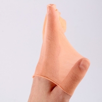 Капрон для кукол и цветов, набор 4 шт., размер 1 шт. &mdash; 45 &times; 6 см, цвет телесный