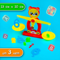 Развивающий набор &laquo;Весы&raquo;, мишка