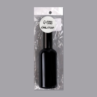 Бутылочка стеклянная для хранения, с распылителем «Black», 100 мл, цвет чёрный Бутылочка стеклянная для хранения, с распылителем «Black», 100 мл, цвет чёрный