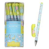 Ручка шариковая HappyWrite "Ламы", 0,5 мм, синие чернила Ручка шариковая HappyWrite "Ламы", 0,5 мм, синие чернила