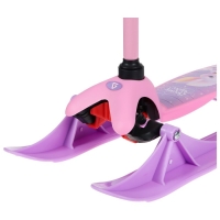 Самокат-снегокат 2 в 1 GRAFFITI «Зайка» Самокат-снегокат 2 в 1 GRAFFITI «Зайка»