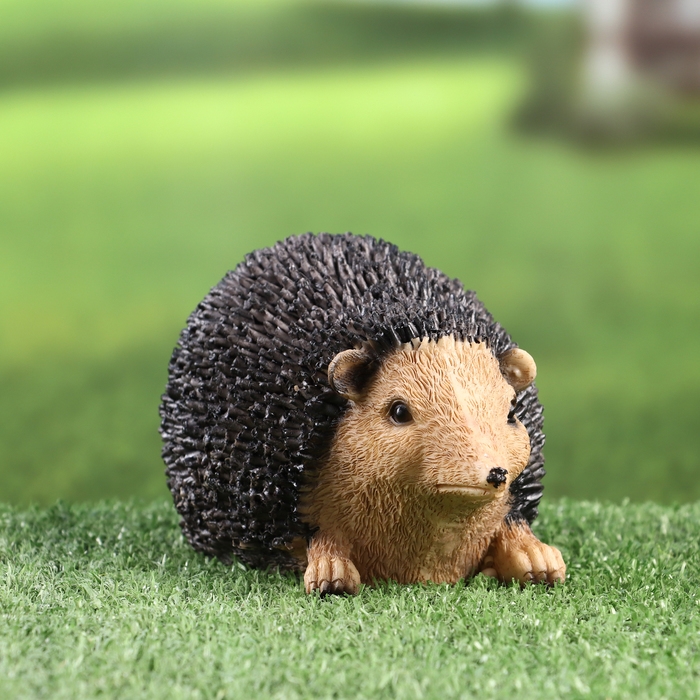 Садовая фигура Садовая фигура "Ежик толстун" 17х10х8см ///
