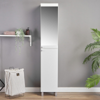 Пенал для ванной комнаты зеркальный, 36 х 36 х 195 см Пенал для ванной комнаты зеркальный, 36 х 36 х 195 см