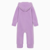 Комбинезон детский MINAKU: Fleece Soft, цвет сиреневый, рост 104 см