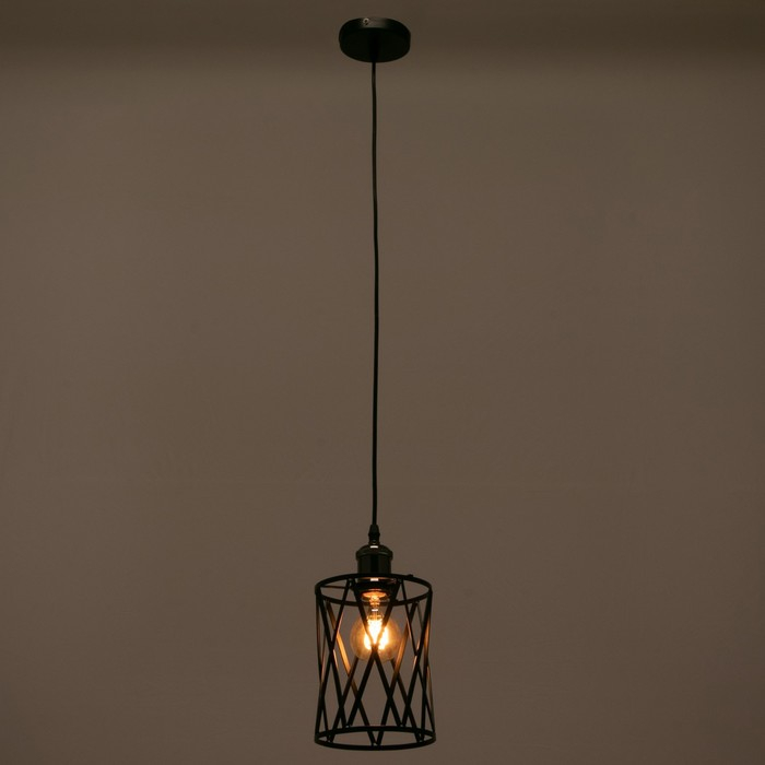 Светильник BayerLux 69954/1 E27 40Вт черный 15х15х18-118 см