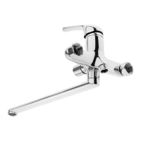 Смеситель для ванны "СоюзКран" 553-065, однорычажный, душевой набор, излив 350 , цинк, хром Смеситель для ванны "СоюзКран" 553-065, однорычажный, душевой набор, излив 350 , цинк, хром