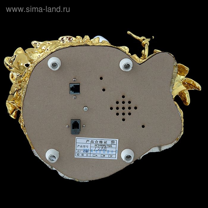 Ретро-телефон Ретро-телефон "Девушка и лилия"