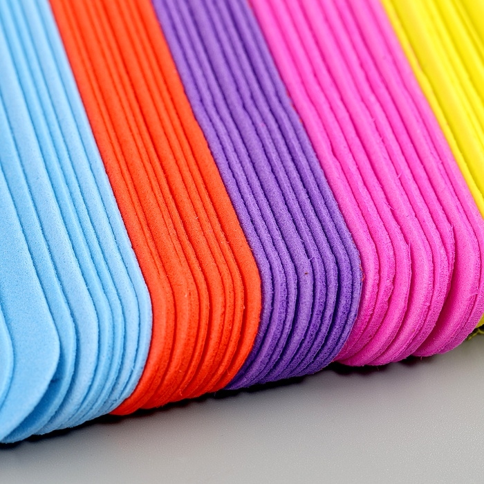 Набор фигурок из EVA Набор фигурок из EVA "Радуга", 50 шт, 17 см, цвет МИКС