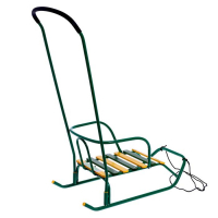 Санки &laquo;Ветерок 2&raquo;, цвет зелёный