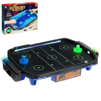 Аэрохоккей &laquo;Кибердуэль&raquo;, работает от батареек, 2-4 игрока, 4+