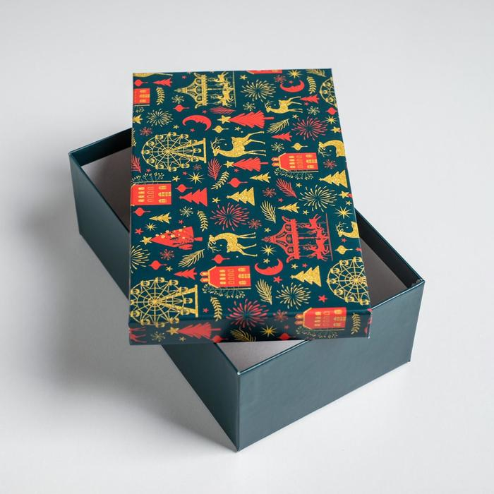 Набор подарочных коробок 6 в 1 &laquo;С новым годом&raquo;, 20 х 12,5 х 7,5 - 32,5 х 20 х 12,5 см , Новый год