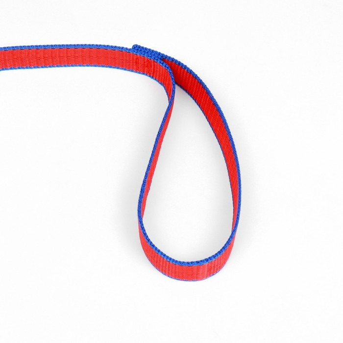 Поводок 7 м х 2 см, сине-красный Поводок 7 м х 2 см, сине-красный