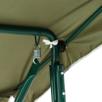 Качели садовые "Муза" 120 х 190 х 150 см, макс. нагрузка 180 кг, зеленый Качели садовые "Муза" 120 х 190 х 150 см, макс. нагрузка 180 кг, зеленый