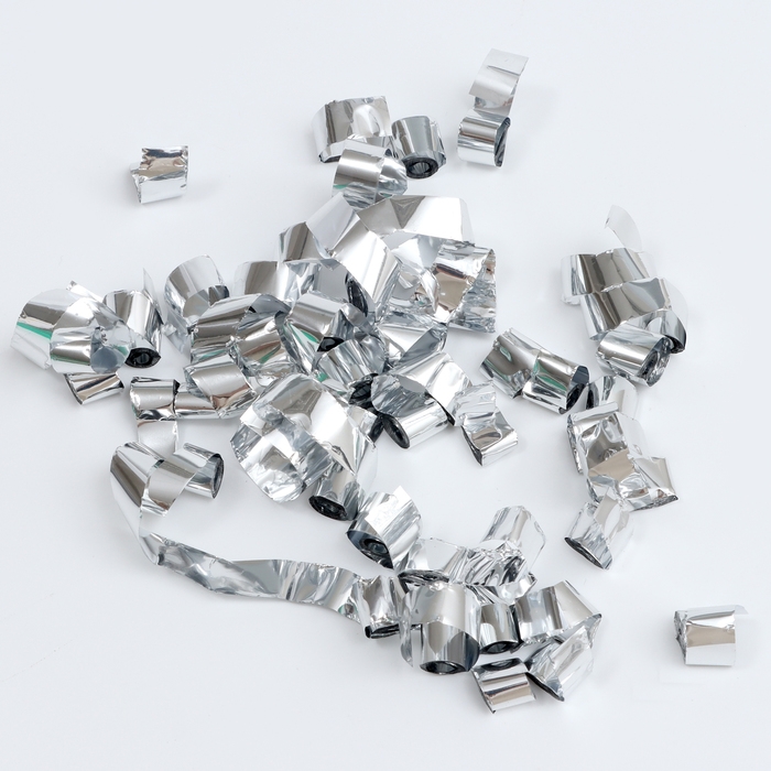 Хлопушка пневматическая &laquo;Яркий взрыв эмоций&raquo;, 30 см, цвет серебряный