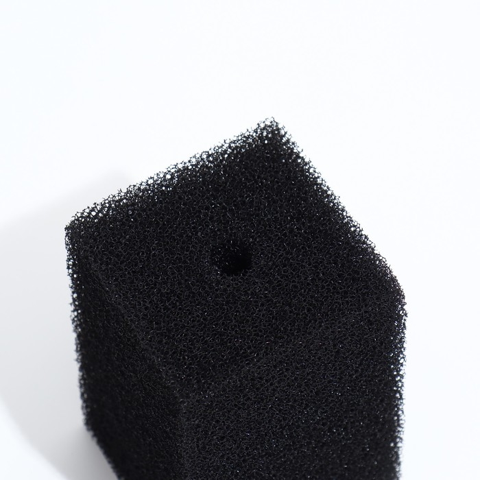 Губка прямоугольная для фильтра № 8, ретикулированная 30 PPI, 8 х 8 х 12 см, черная Губка прямоугольная для фильтра № 8, ретикулированная 30 PPI, 8 х 8 х 12 см, черная