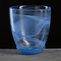 Горшок цветочный с поддоном "Гармония", голубой 2 л Горшок цветочный с поддоном "Гармония", голубой 2 л