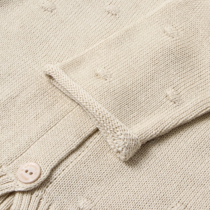 Кардиган вязаный Крошка Я, р.68-74, бежевый Кардиган вязаный Крошка Я, р.68-74, бежевый