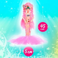 Кукла сказочная &laquo;Прекрасная русалочка&raquo;, цвет ярко-розовый