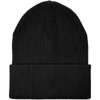 Шапка Real Rib, черная Шапка Real Rib, черная