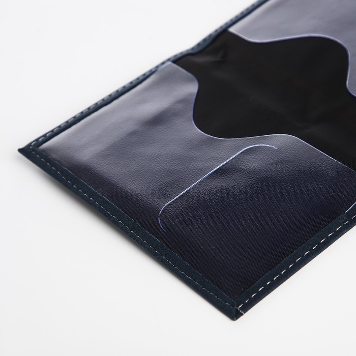 Обложка для паспорта, цвет тёмно-синий Обложка для паспорта, цвет тёмно-синий