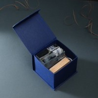 Сувенир стекло подсветка "Прямоугольник. Мыслитель" подставка дерево, USB 7х7х10 Сувенир стекло подсветка "Прямоугольник. Мыслитель" подставка дерево, USB 7х7х10