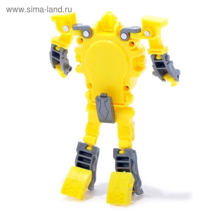 Робот «Часы», трансформируется, с индикацией времени, цвет жёлтый Робот «Часы», трансформируется, с индикацией времени, цвет жёлтый