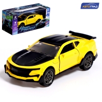 Машина металлическая «Ночные гонки», инерционная, 1:32, открываются двери, звуковые и световые эффекты, цвет жёлтый Машина металлическая «Ночные гонки», инерционная, 1:32, открываются двери, звуковые и световые эффекты, цвет жёлтый