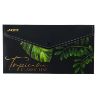 Папка-конверт на кнопке Travel, 260 х 140мм, 180мкм, deVENTE Tropicana, тиснение фольгой, 3071241, МИКС Папка-конверт на кнопке Travel, 260 х 140мм, 180мкм, deVENTE Tropicana, тиснение фольгой, 3071241, МИКС