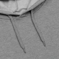 Толстовка с капюшоном Snake II серый меланж, размер XXL