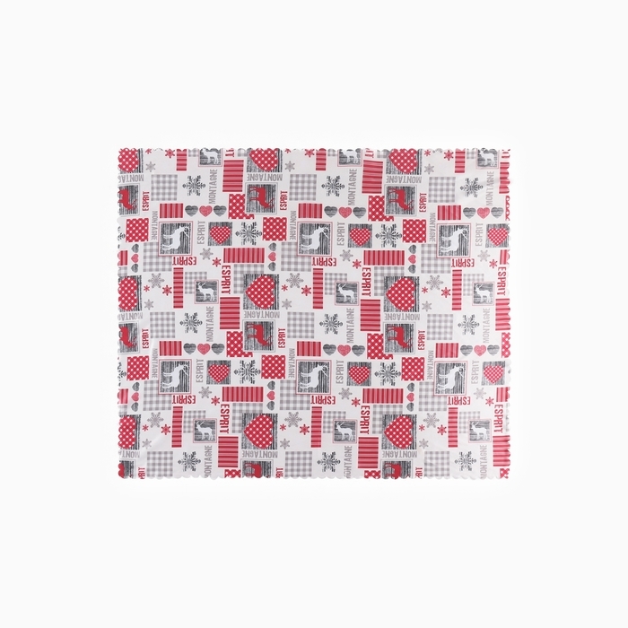 Скатерть Доляна "Сказочное чудо" 145х220 см, 100% п/э