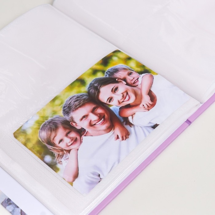 Фотоальбом на 200 фото 10х15 см, пластик. листы "watercolor travel" Париж