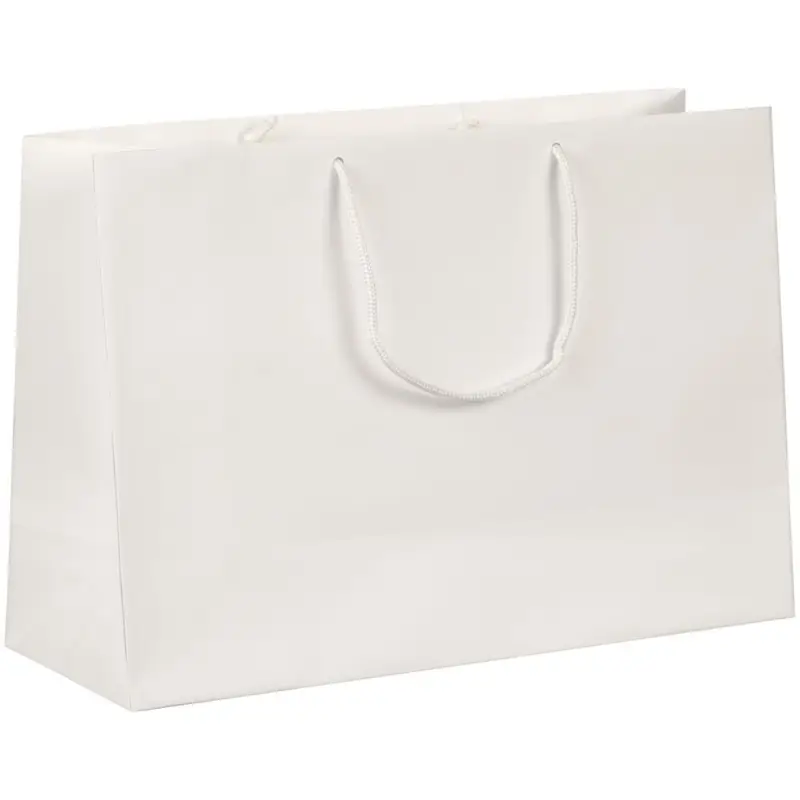 Пакет бумажный Ample Thin M, молочно-белый