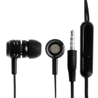 Наушники CB-52, проводные, вакуумные, микрофон, 1 м, Jack 3.5 мм, черные Наушники CB-52, проводные, вакуумные, микрофон, 1 м, Jack 3.5 мм, черные