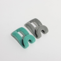 Крючки для вешалок, набор 10 шт, 5&times;3&times;3,4 см, цвет МИКС