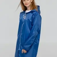 Дождевик &laquo;Воплащение ума&raquo;, ярко-синий, размер L