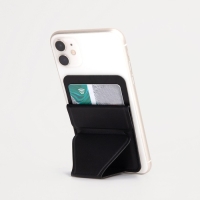 Картхолдер на телефон, цвет чёрный Картхолдер на телефон, цвет чёрный