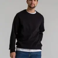 Свитшот унисекс King, черный, размер 3XL